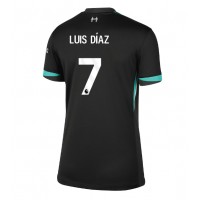 Maglia Calcio Liverpool Luis Diaz #7 Seconda Divisa Donna 2024-25 Manica Corta